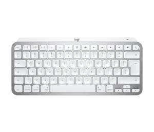 Mx Keys Mini For Mac Minimalist Wireless Illuminated Keyboard - Pale Grey - Qwerty US/Int'l