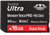 Memory Stick Pro Duo Ultra II 16GB