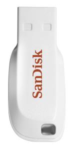 SanDisk Cruzer Blade - 16GB USB Stick - USB 2.0 - White