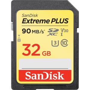 SanDisk Extreme Plus 32GB SDHC 90MB/s 2pk