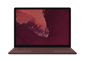 Surface Laptop 2 - 13.5in Touchscreen - i7 8650u - 8GB Ram - 256GB SSD - Win10 Pro - Burgundy - Azerty Belgian - Uhd Graphics 620