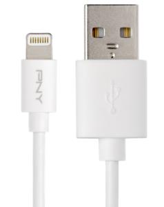 Charge & Sync Lightning Cable White 6in / 15cm