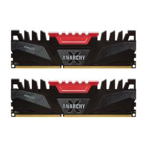 Memory Anarchy X Red 16GB Dim DDR3 2400MHz Pc3-19200 Cl11 2x 8GB Kit