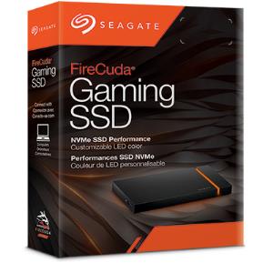 Hard Drive Firecuda Gaming SSD 2TB USB3.1 Type-c Nvme ESSD Black