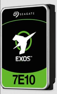 Hard Drive Exos 7e10 SATA 6TB 7200rpm 256MB Cache Sed 512e/4kn Black