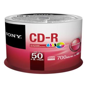 Cd-r Media 700MB 80min 48x Inkjet Printable 50pk Spindle