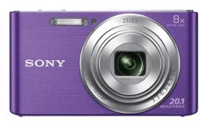 Digital Camera Cyber-shot Dsc-w830 20.1mpix 8x Zoom Violet