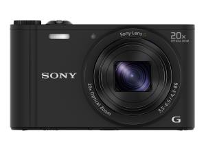 Digital Camera Cyber-shot Dsc-wx350 18mpix 20x Zoom Wi-Fi Black