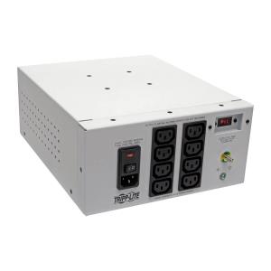 TRIPP LITE Isolator Series Dual-Voltage 115/230V 1000W 60601-1 Medical-Grade Isolation Transformer, C14 Inlet, 8 C13 Outlets