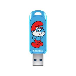 SanDisk Papa Smurf - 128GB USB Stick - USB 3.2 Gen 1