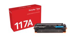 Everyday Compatible Toner Cartridge - HP 117A (W2071A) - Standard Capacity - 700 Pages - Cyan