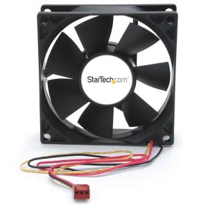 Pc Case Cooling Fan 8cm With Rpm Sensor + 3-lead Connector