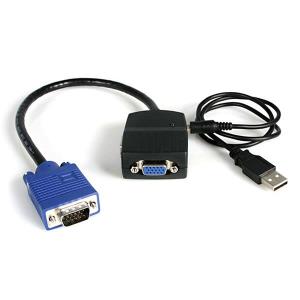 Vga Video Splitter - USB Powered 2 Port