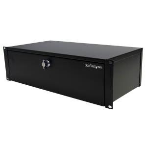 Deep Rack Mount Locking Storage Drawer 3u 9in