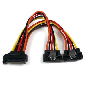 Power Cable Splitter Adapter Latching SATA SATA 15cm