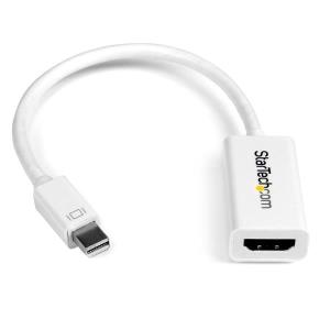 Mini DisplayPort To Hdmi 4k Audio / Video Converter - Mdp 1.2 To Hdmi Active Adapter White