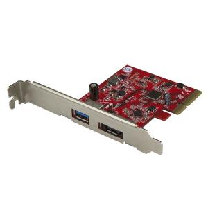 2-port USB 3.1 (10gbps) And ESATA Pci-e Card - 1x USB-a And 1x Esata