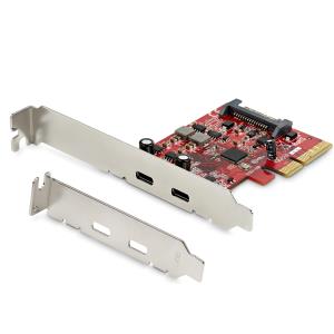 2 Port Pci-e USB 3.1 Gen 2 Card Up To 10gbps - Pci-e Gen 3 X4