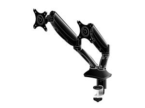 Dual Gas Spring Desk Mounting Arm DS3002C-B1/ Black