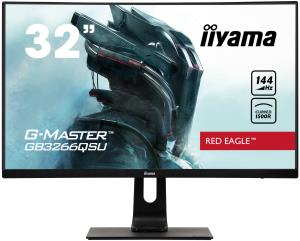 Desktop Monitor - G-MASTER GB3266QSU-B1 - 31.5in - 2560x1440 (WQHD) - Black