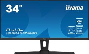Desktop USB-C Monitor - ProLite XCB3494WQSN-B1 - 34in Curved - 3440x1440 (UWQHD) - Black