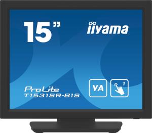 Touch Monitor - PROLITE T1531SR-B1S - 15in - 1024x768 (XGA) - Black