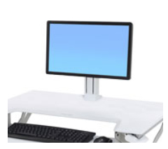 Workfit Single Ld Monitor Kit (white)