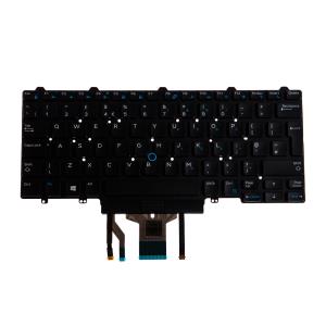 Notebook Keyboard - Backlit 83 Keys - Double Point - Qwerty Uk For Latitude 7490