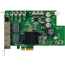 4-port PCI express GbE card