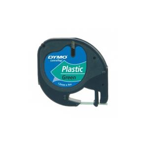 Plastic Tape Green 12mx4mm For Letratag