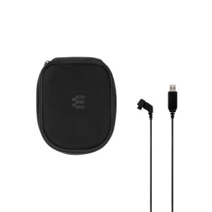 SDW D1 Accessory Pack - Carry Pouch and USB-A Charging Cable for IMPACT 5000 Headset