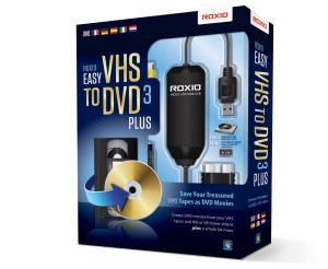 Roxio Easy Vhs To DVD 3 Plus - Full Version - Windows - Multi Language