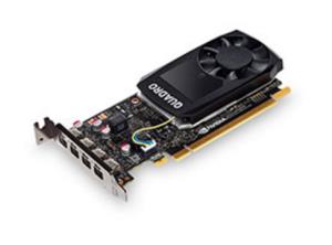 Graphic Card NVIDIA Quadro P1000 4GB GDDR5 Mini DP x 4 with Low Profile Bracket