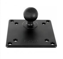 Ball D-size 2.25/ 4.75 Square Base For Vx8/ Vx9