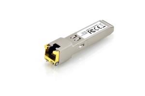 1.25 Gbps Copper SFP Module, RJ45 10/100/1000Base-T, up to 100 m