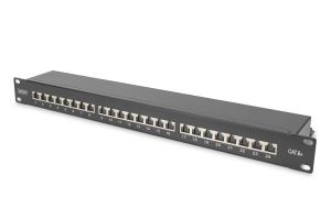 Professional CAT6A, Class EA Patch Panel, shielded