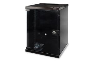 Wall Mounting Cabinet 312x300mm (10in) 9U 464x312x300 mm black