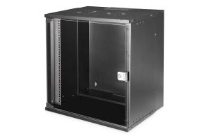 19IN 12U wall mounting cabinet - SOHO PRO 595 x 540 x 400mm black