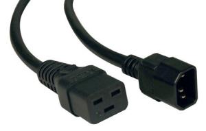 1 Iec 10a/16a (iec C14 - Iec C19) Cable (66 029)