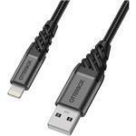 Cable USB-a Lightning 1m Black