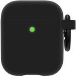Headphone Case for Apple AirPods (1st and 2nd gen) Black Taffy - black