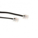 Telephone Cable Rj-11 10m Black