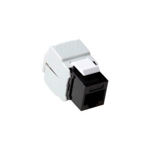 Keystone Jack Unshielded Rj-45 Tool Free Type Cat5e Black
