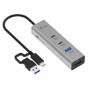 USB-c / USB-a Metal Charging Hub 4 Port With Power Delivery 85w