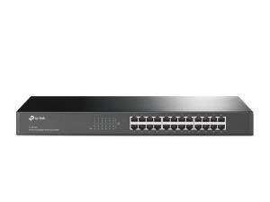 Switch - 1u Rack-mountable 24-port 10/100mbps - Tlsf1024