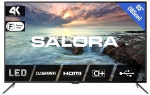 LED Tv 65in (165CM) UHD WITH DVB-S2 / T / T2 / C AND USB MEDIA PLAYER