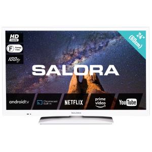 24MILKYWAY, 24"/61cm LED TV HD Android Dolby HDR, white