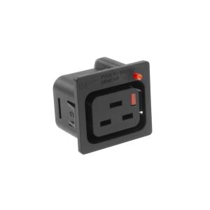 C19 Lock Socket Black