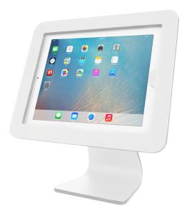 Enclosure Kiosk - Stand For Web Tablet - Aluminium - White