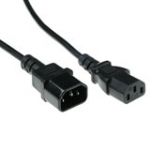 Power Connection Cable 230v C13 To C14 Black 1.20m (ak5120)
